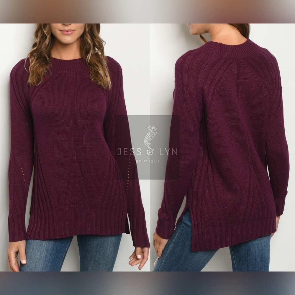 🆕 Cashmere/Wool Cable Knit Sweater